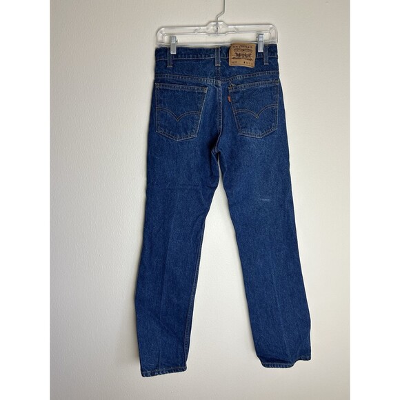 Vintage Levi’s 505 Orange Tab Jeans 30x30 80s 90s y2k Straight Leg Made in USA - Picture 2 of 3